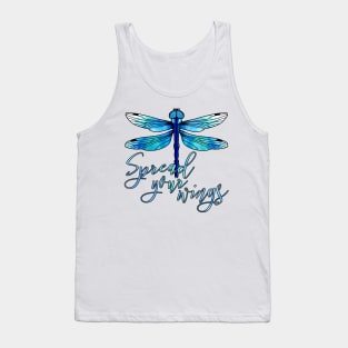 Dragonfly - Spread your wings! Tank Top